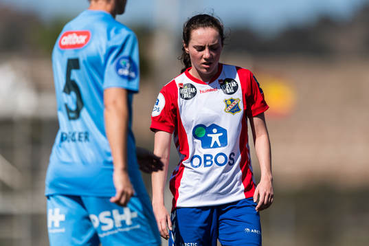 Anna Palm of Lyn looks dejected