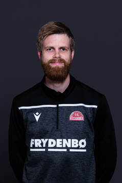 Thomas Lyngbø, assistant coach of Sandviken, poses for a