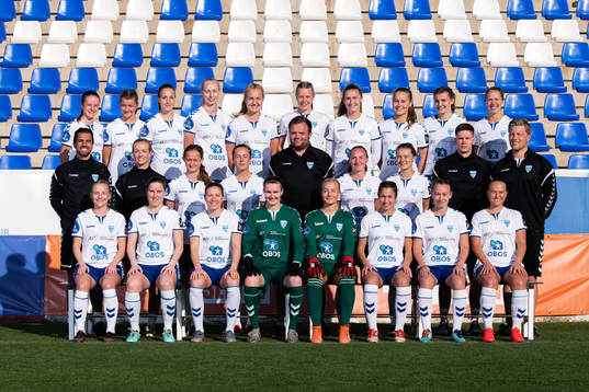 Kolbotn pose for a team photo