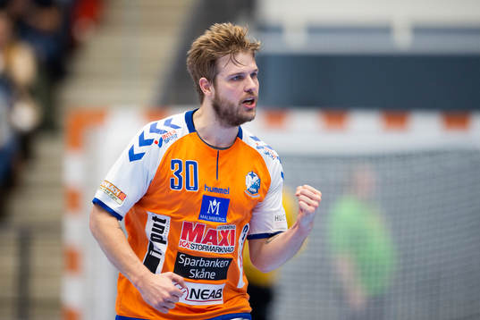 Kristianstads Anton Halén jublar