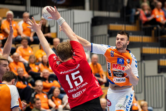 Kristianstads Gregor Ocvrik och Guifs Markus Hagelin