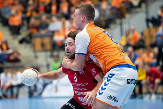 Kristianstads Philip Henningsson och Guifs Robin Andersson