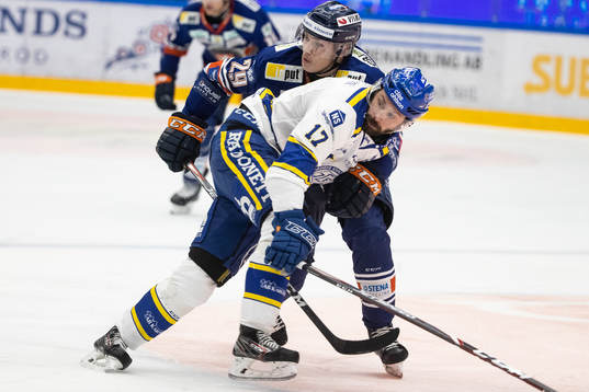 Växjös Pontus Holmberg och Leksands Daniel Olsson Trkulja