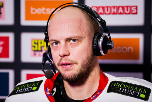 Malmö Redhawks målvakt Oscar Alsenfelt