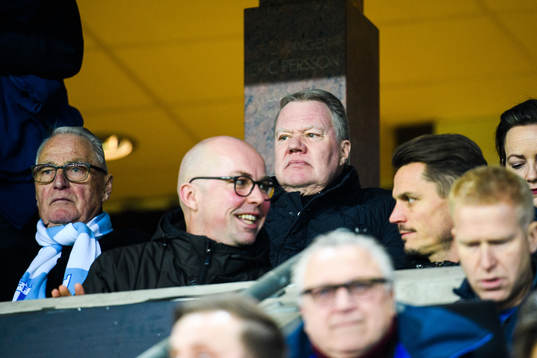 Karl-Erik Nilsson, president of the Swedish Football