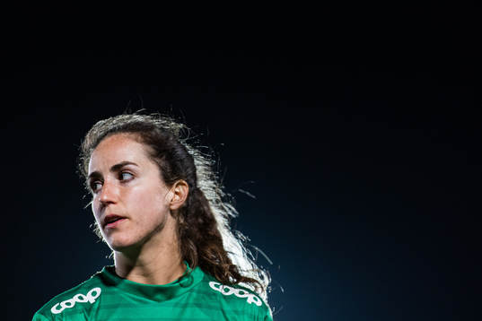 Goalkeeper Hannah Seabert of Vålerenga