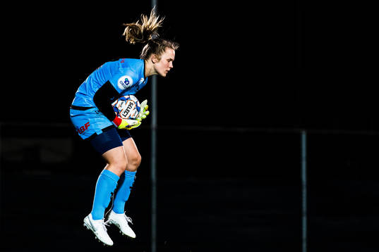 Goalkeeper Oda Marie Hove Bogstad of Sandviken