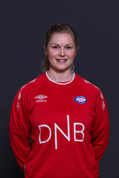 Helene Davidsen Moa, physio of Vålerenga, poses for a