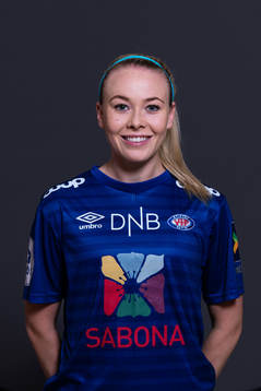 Tina D. Konradsen of Vålerenga poses for a portrait