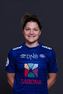 Dejana Stefanovic of Vålerenga poses for a portrait