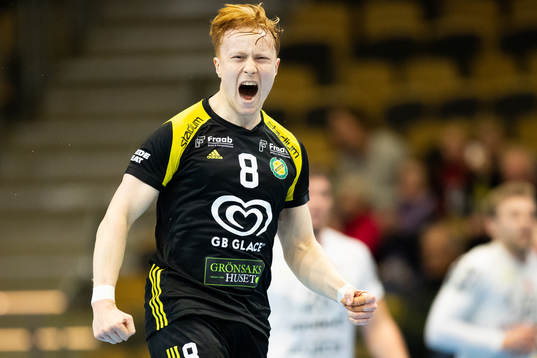 Sävehofs Gustaf Wedberg jublar