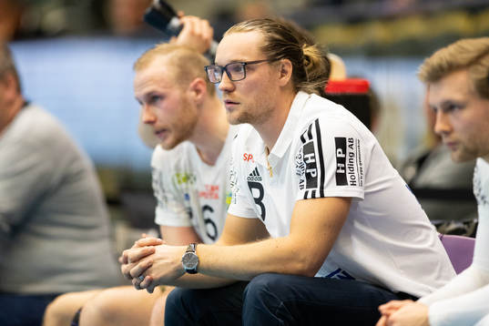Ystads IFs assisterande tränare Oscar Carlén