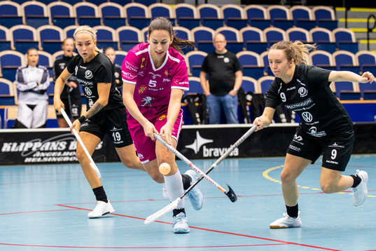 Bläddra bland fler bilder av Innebandy, Dam, SSL, Malmö FBC - Täby