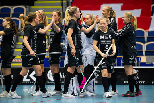 Täbys Matilda Sjödin jublar