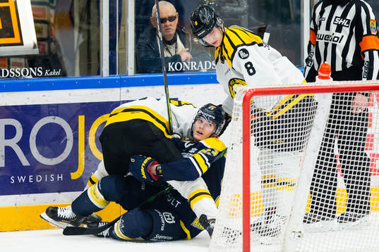 s Lias Andersson samt Brynäs Jonathan Sigalet och Victor