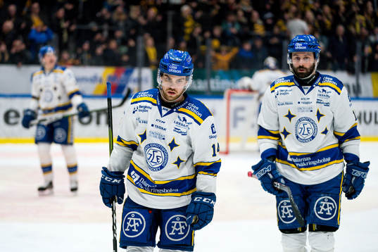Leksands Oskar Lang och Daniel Olsson Trkulja  deppar