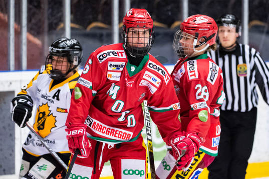 Modos Gracen Hirschy och Nathalie Lidman