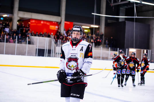 Malmö Redhawks Malene Frandsen deppar