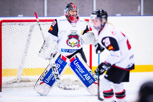 Malmö Redhawks målvakt Lisa Sellberg Jensen