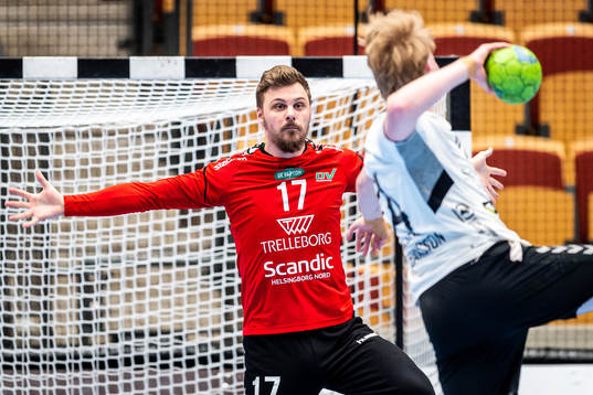 Helsingborgs målvakt Michael Andersson och Guifs Eric