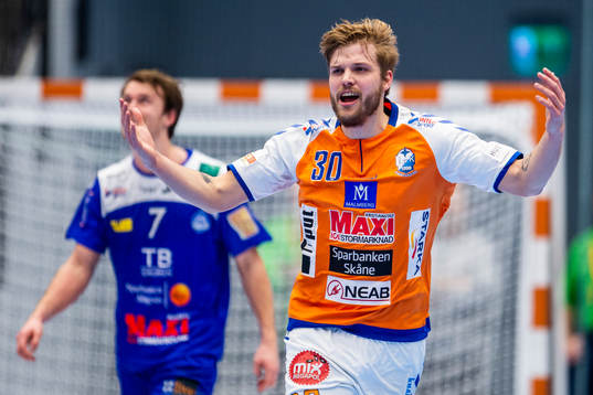 Kristianstads Anton Halén jublar