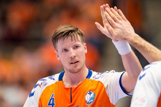 Kristianstads Adam Nyfjäll jublar