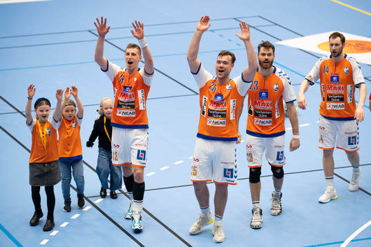 Kristianstads Olafur Gudmundsson, Ludvig Jurmala Åström,