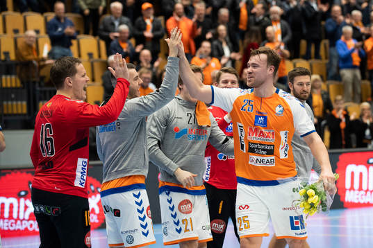 Kristianstads Ludvig Jurmala Åström jublar