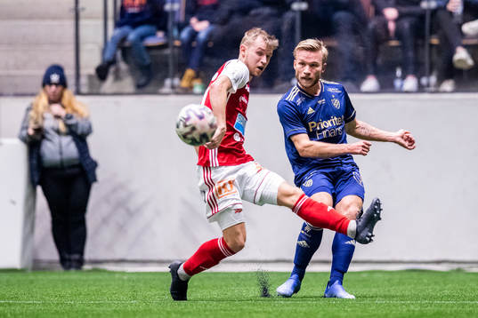 Sandvikens Christoffer Aspgren och Djurgårdens Nicklas