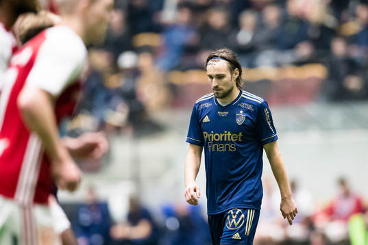 Djurgårdens Kevin Walker deppar