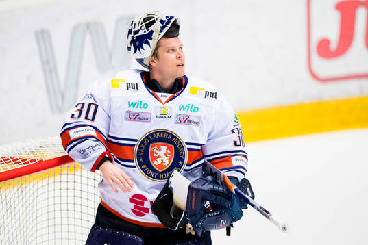 Växjös målvakt Viktor Fasth
