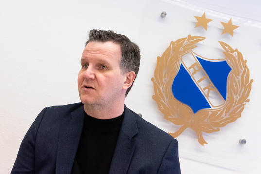 Redbergslids ordförande Carl Magnus Källfelt