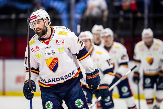 Djurgårdens Dick Axelsson jublar