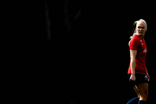 Maria Thorisdottir of the Norwegian women’s national