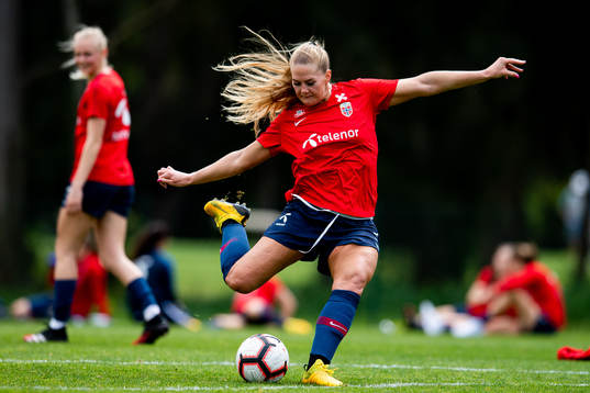 Lisa-Marie Karlseng Utland of the Norwegian women’s