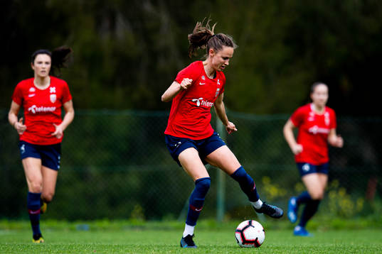 Caroline Graham Hansen of the Norwegian women’s national