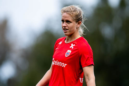 Elise Thorsnes of the Norwegian women’s national football