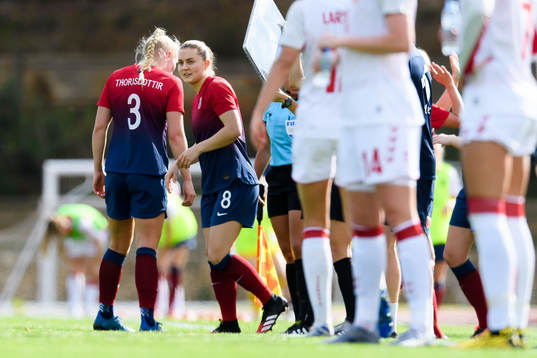 Maria Thorisdottir is replaced by Vilde Bøe Risa of Norway