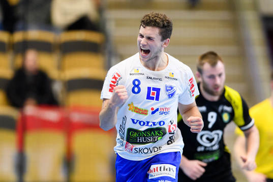 Skövdes Victor Ljungquist jublar