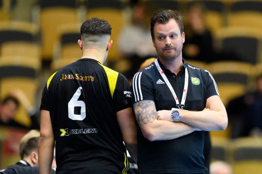 Sävehofs tränare Kristian Berntsson