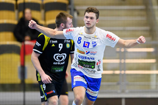 Skövdes Victor Ljungquist jublar