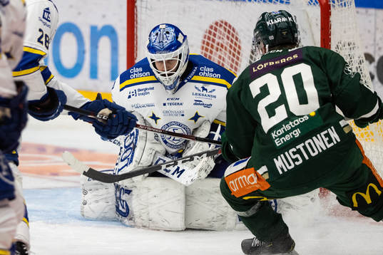 Leksands målvakt Axel Brage