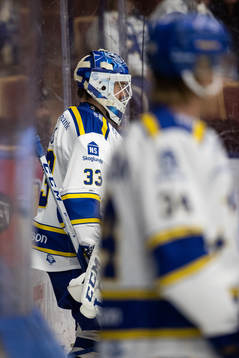 Leksands målvakt Axel Brage