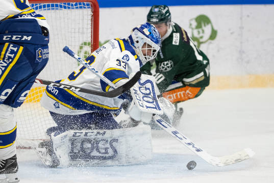Leksands målvakt Axel Brage