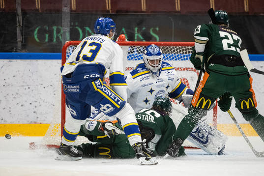 Leksands målvakt Axel Brage