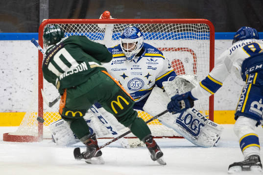 Leksands målvakt Axel Brage