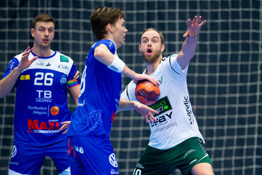 Alingsås Niclas Barud och Helsingborgs David Florander