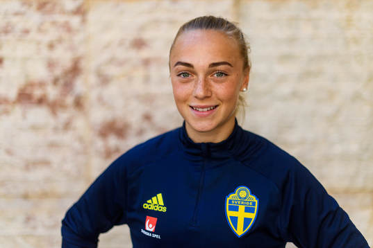 Hanna Bennison poses for a portrait