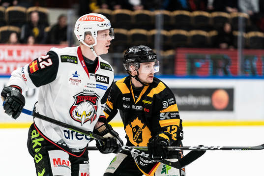 Malmö Redhawks Lars Bryggman och Skellefteås Adam