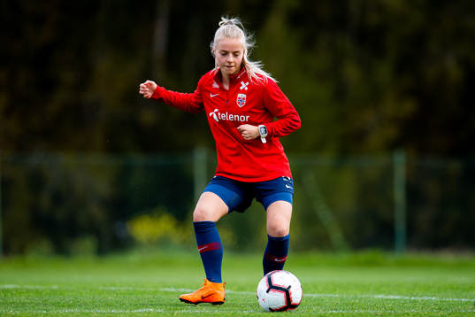 Emilie Woldvik of the Norwegian women’s national football